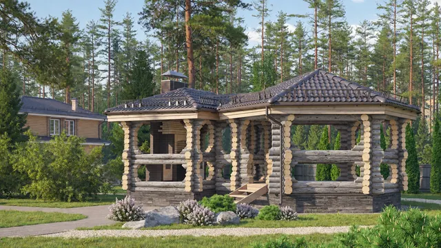 Беседка Беседка с барбекю